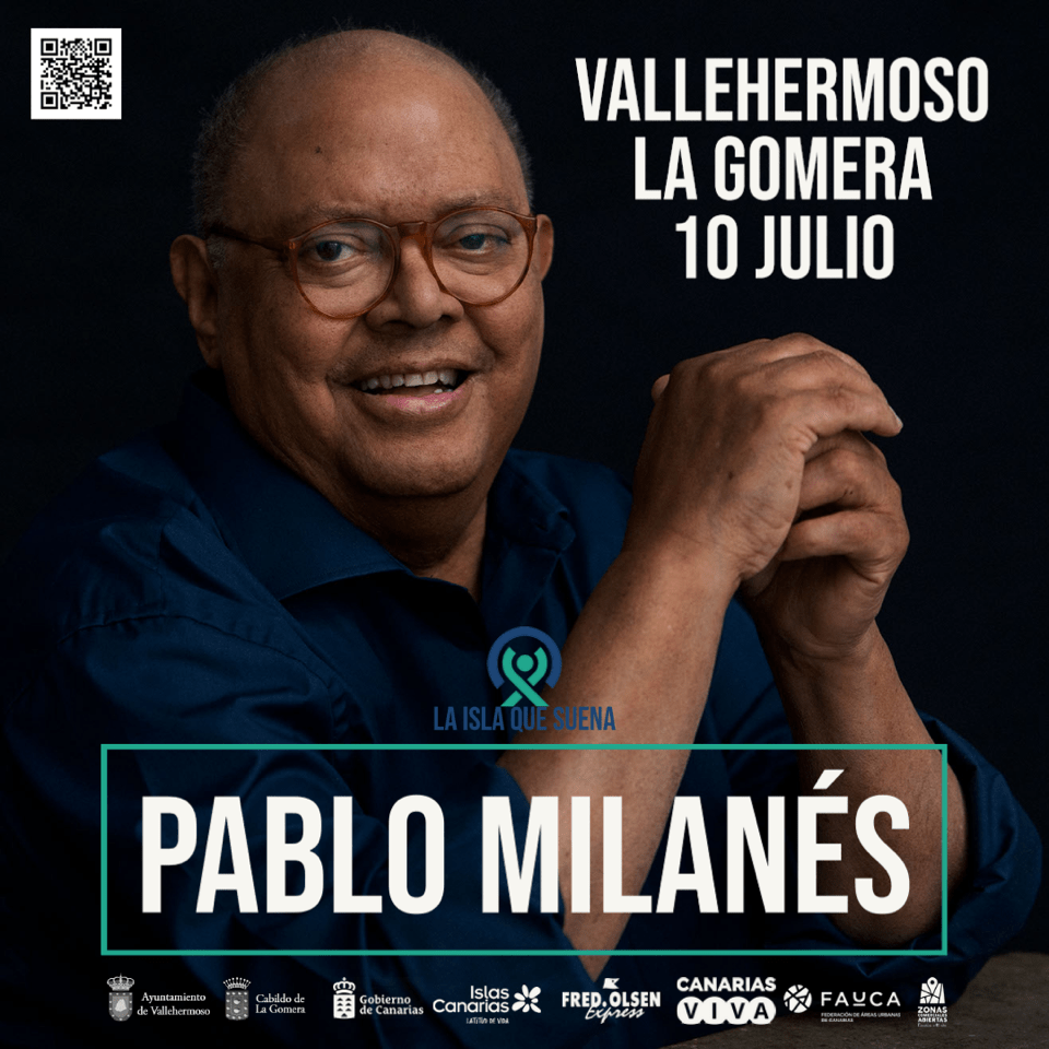 Pablo Milanés actuará en Vallehermoso este domingo