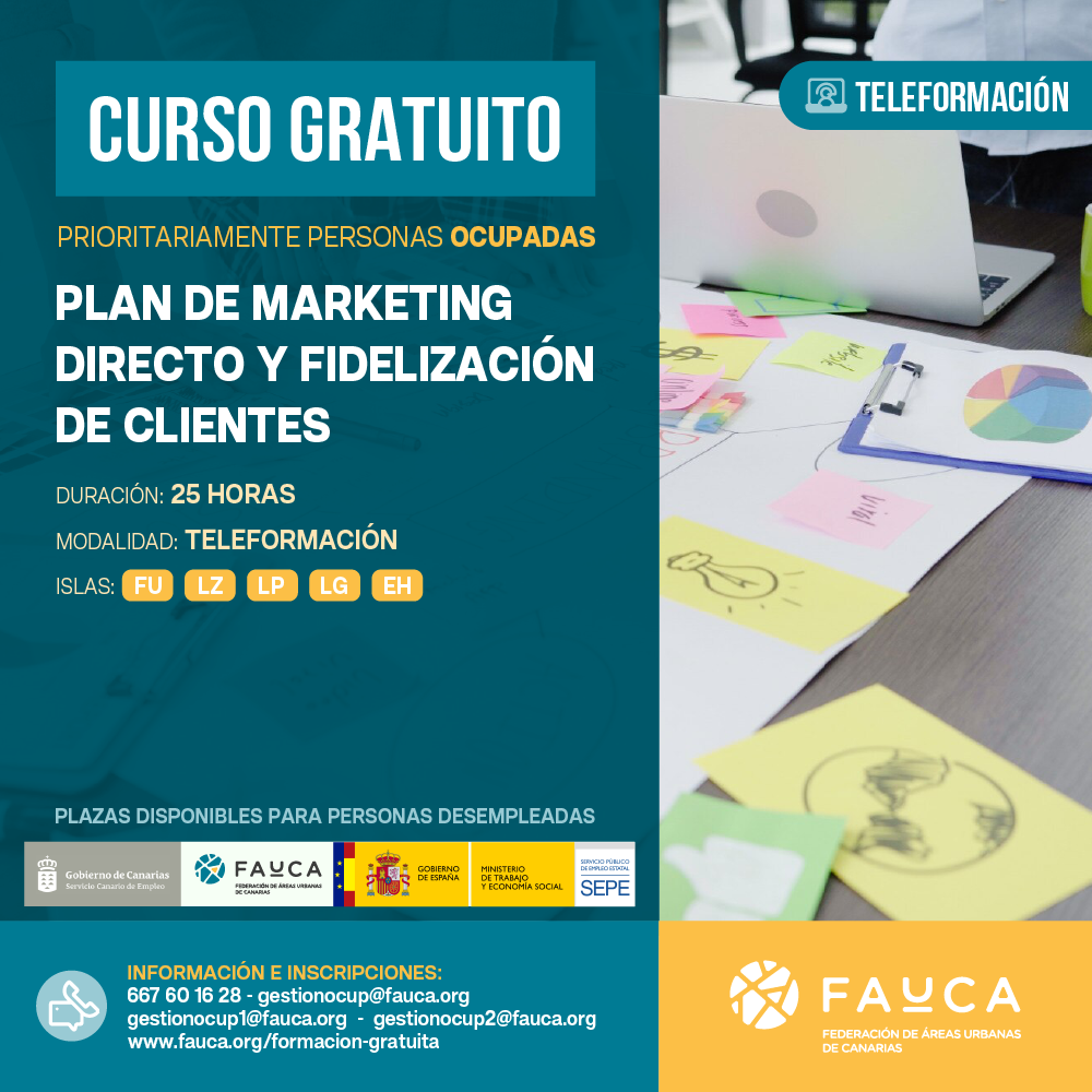 Plan de marketing directo y fidelización de clientes