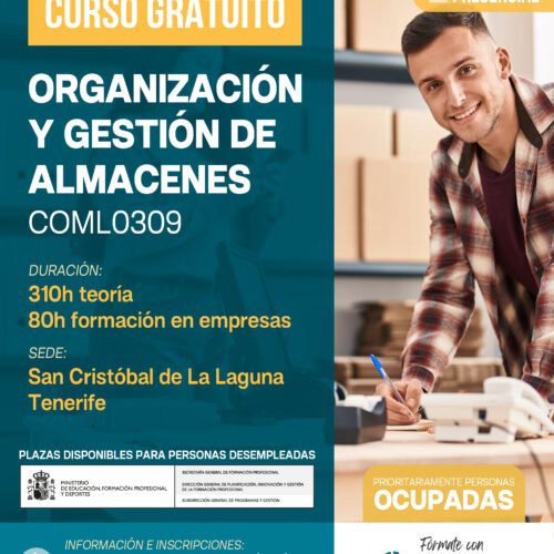 COML0309 Organización y gestión de almacenes (Tenerife) Estatal